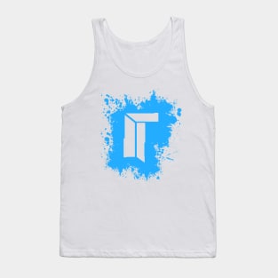 Titan Splat - Blue Tank Top